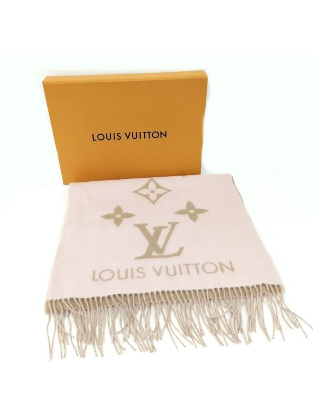 Louis Vuitton Reykjavik Scarf Cashmere Pink
